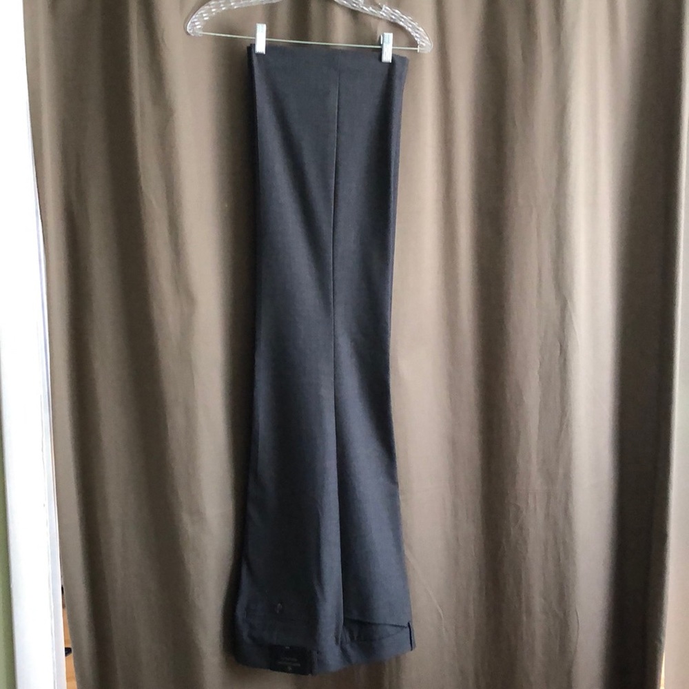 NWT elegant modern cut gray dress slacks